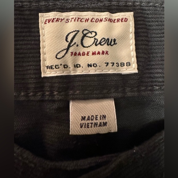 J.Crew Mens corduroy straight fit pants 30 x 30 - Picture 3 of 4